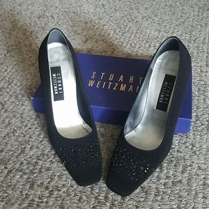 Stuart Weitzman black dress shoes